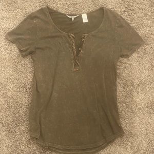 BKE army green shirt